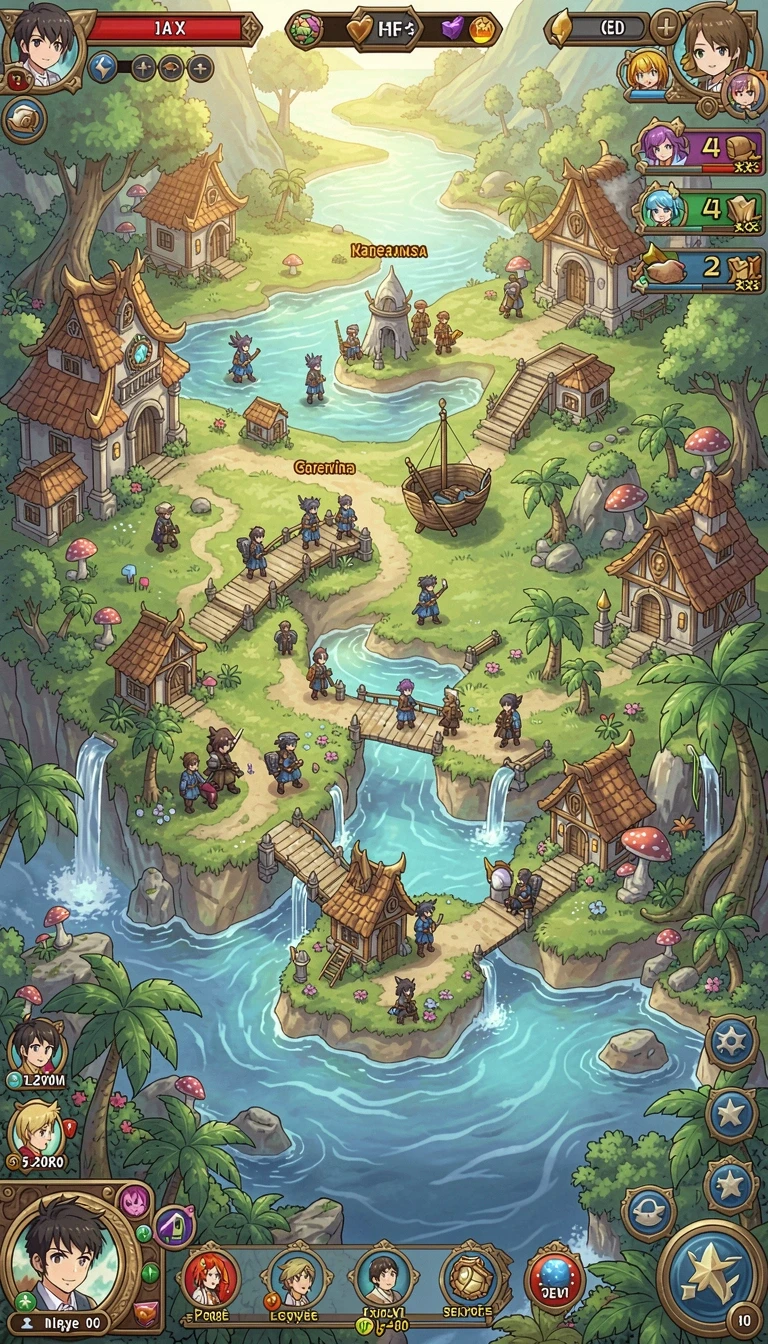 Galeri pratinjau visual rajapanen build APK resmi terbaru