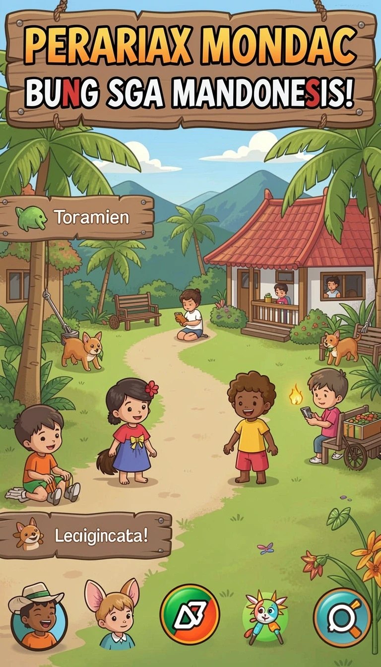 Galeri pratinjau visual rajapanen build APK resmi terbaru